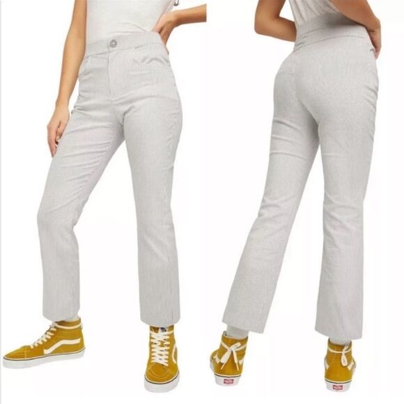 Free People Florence Crop Flare Pants - Picture 1 of 12